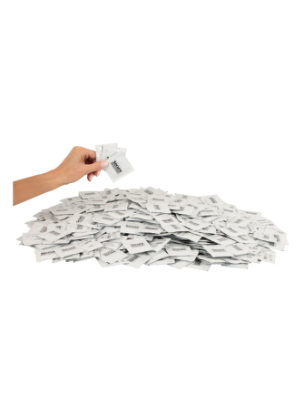 Lot de 1000 préservatifs latex lubrifiés 53 mm - R416487